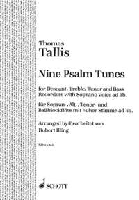 Tallis, T: Nine Psalm Tunes