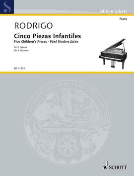 Rodrigo, J: Cinco Piezas Infantiles