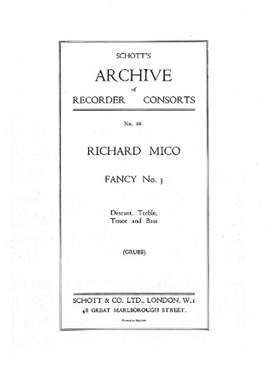 Mico, R: Fancy No. 3