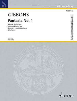 Gibbons, O: Fantasia No. 1