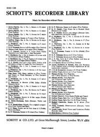 Dekker, D: 4 Bicinia