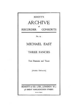 East, M: 3 Fancies