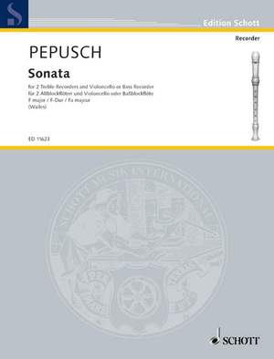Pepusch, J C: Sonata in F Major