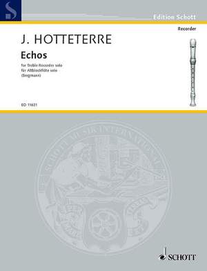 Hotteterre, J M: Echos