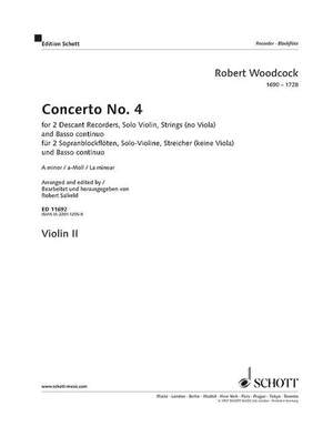 Woodcock, R: Concerto No. 4 in A minor
