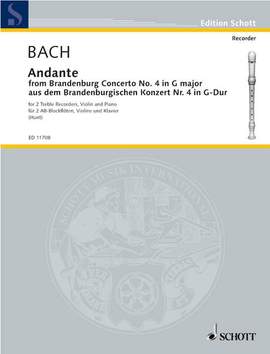 Bach, J S: Andante G major
