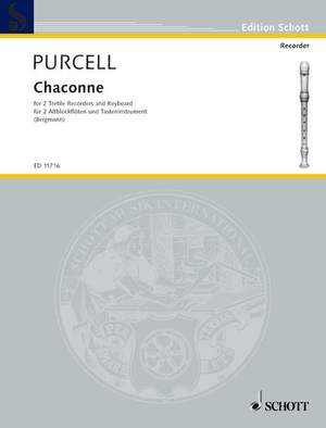 Purcell, H: Chaconne