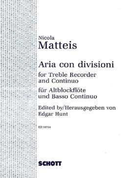 Matteis, N: Aria con Divisioni