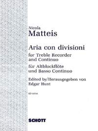 Matteis, N: Aria con Divisioni