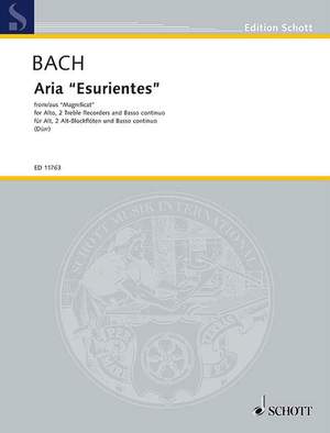 Bach, J S: Aria "Esurientes" BWV 243