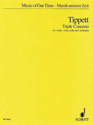 Tippett, M: Triple Concerto