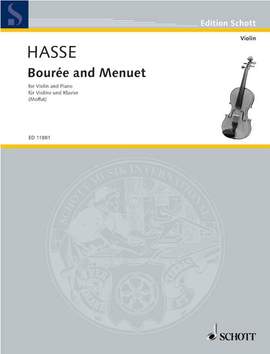 Hasse, J A: Bourrée and Menuet