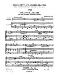 King, R: Andante Cantabile - Badinage