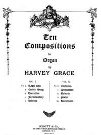 Grace, H: Ten Compositions for Organ