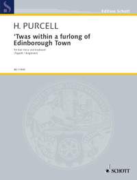 Purcell, H: Twas within a furlong of Edinborough Town No. 4