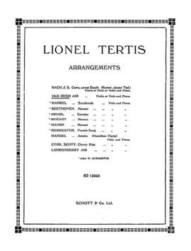 Tertis, L: Old Irish Air