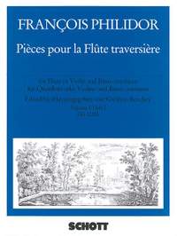Philidor, F: Pièces pour la Flûte traversière