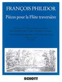 Philidor, F: Pièces pour la Flûte traversière Vol. 1