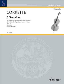Corrette, M: Les Délices de la Solitude op. 20 Vol. 1
