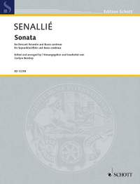 Senallié, J B: Sonata in D minor D minor
