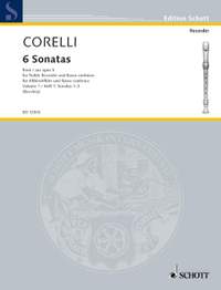 Corelli, A: 6 Sonatas Vol. 1