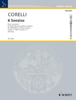 Corelli, A: 6 Sonatas