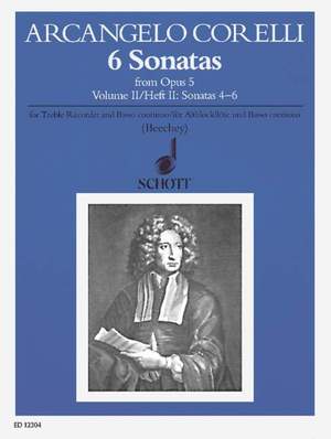 Corelli, A: 6 Sonatas Vol. 2