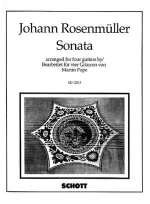 Rosenmueller, J: Sonata