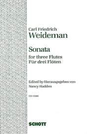 Weidemann, C F: Sonata op. 3/6