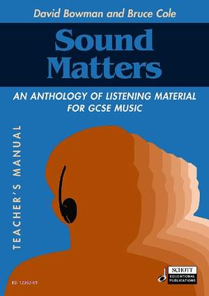 Sound Matters: Teacher's Manual (German/Czech)