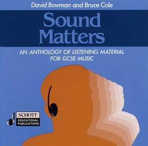 Sound Matters: Accompanying CDs
