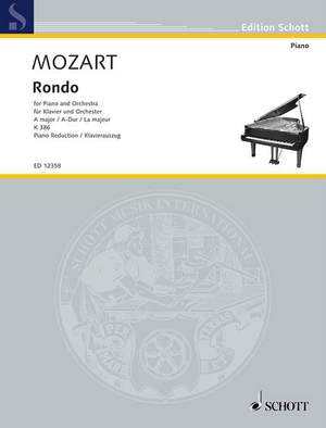 Mozart, W A: Rondo A major KV 386