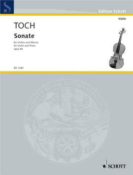Toch, E: Sonata op. 44