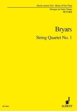 Bryars, G: String Quartet No. 1