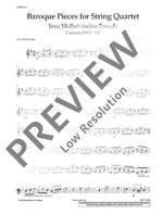 Baroque Pieces for String Quartet Product Image