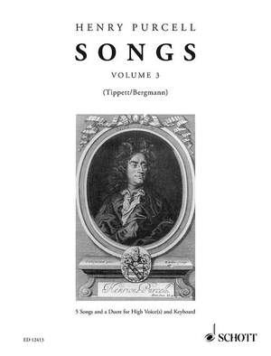 Purcell, H: Songs Vol. 3