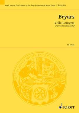 Bryars, G: Cello Concerto