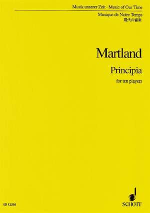 Martland, S: Principia
