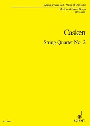 Casken, J: String Quartet No. 2