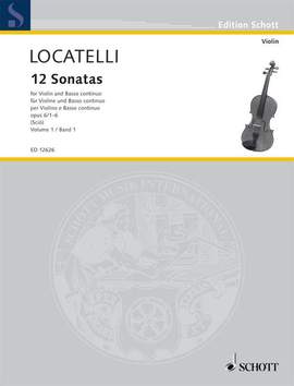 Locatelli, P A: 12 Sonatas op. 6/1-6 Vol. 1