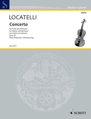 Locatelli, P A: Concerto D major op. 3