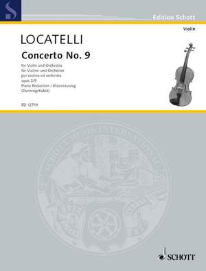 Locatelli, P A: Concerto G major op. 3
