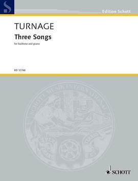 Turnage, M: Three Animal Songs