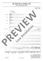 Purcell, H: Te Deum and Jubilate in D major Z 232 Z 232 Product Image