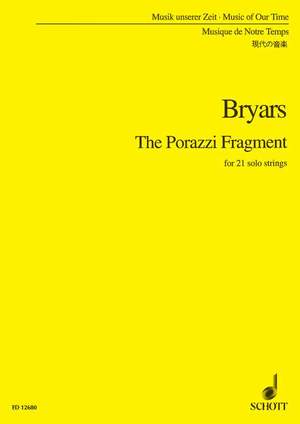 Bryars, G: The Porazzi Fragment