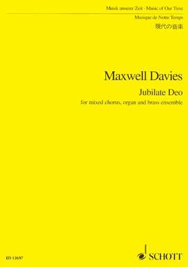 Maxwell Davies, Peter: Jubilate Deo