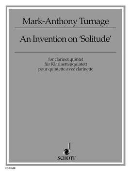 Turnage, M: An Invention on "Solitude"