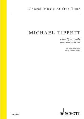 Tippett, M: Five Spirituals from  A Child of Our Time