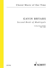 Bryars, G: Second Book of Madrigals