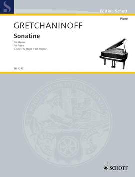 Gretchaninow, A: Sonatina G major op. 110